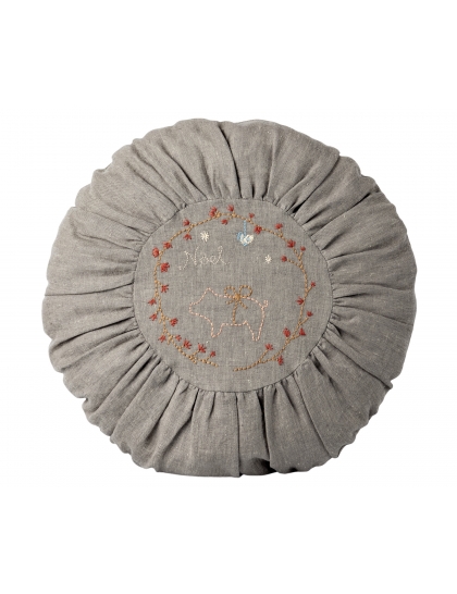 Veľký okrúhly vianočný vankúšik 