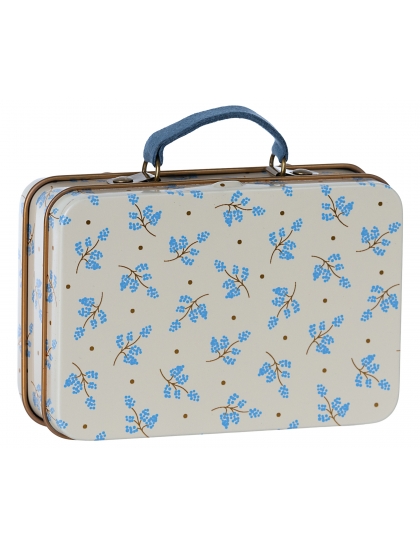 Kovový kufrík - Madelaine - Modrý   